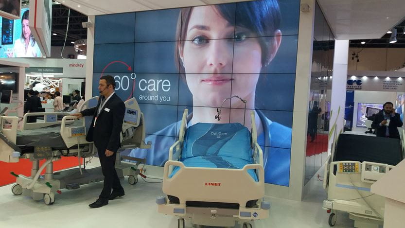 LINET at Arab Health 2018 360°care around you