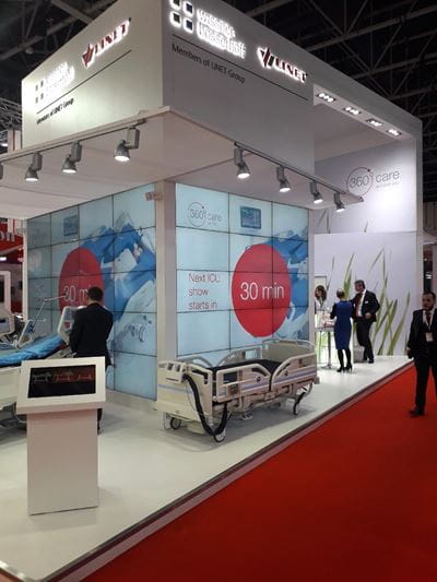 LINET at Arab Health 2018 360°care around you