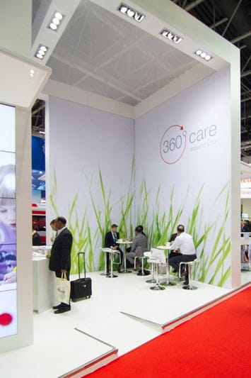LINET at Arab Health 2018 360°care around you