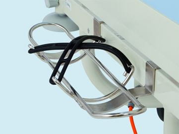 Horizontal oxygen bottle holder 2