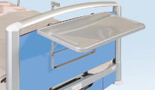 Tablette écritoire pour tête de lit en bois ou HPL