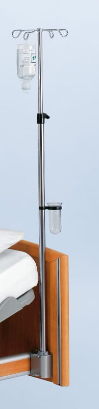IV holder on liftting pole - 4 hooks