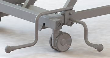 Side-mounted wall spacer long