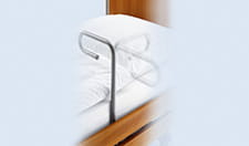 Mobilisation aid to be fixed on accessory holder