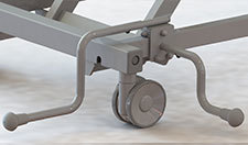 Side-mounted wall spacer long